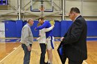 MBBall Senior Day  Wheaton College men's basketball Senior Day. - Photo By: KEITH NORDSTROM : Wheaton, basketball